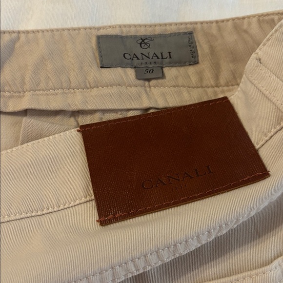 Canali Light Tan Trousers - Picture 10 of 11